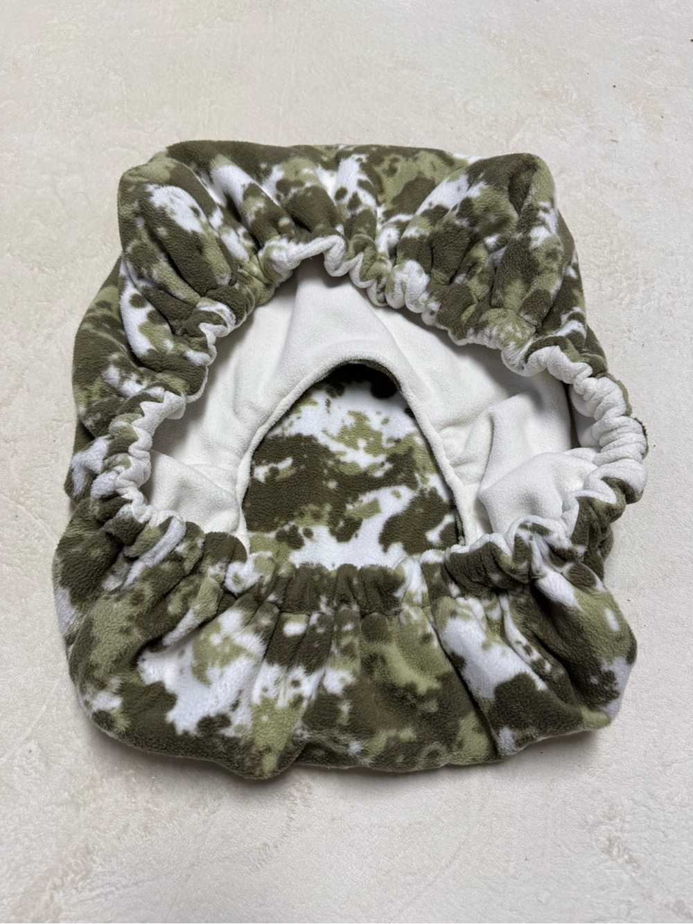 Kids Plush Camouflage Car seat Carrier Cover